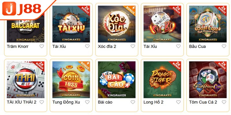 Game bài J88 đem đến trải nghiệm tuyệt vời cho bet thủ